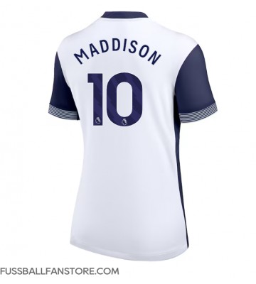 Tottenham Hotspur James Maddison #10 Replik Heimtrikot Damen 2024-25 Kurzarm